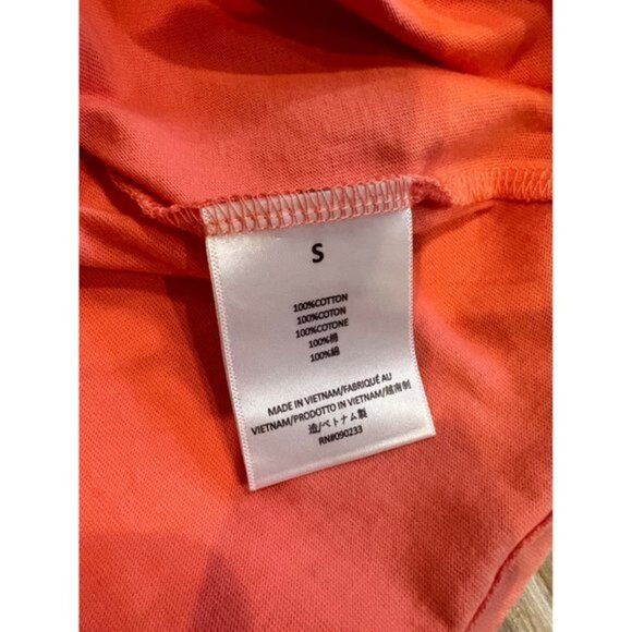 FEAR OF GOD ESSENTIALS orange DRESS WITH LOGO size S - Picture 8 of 11